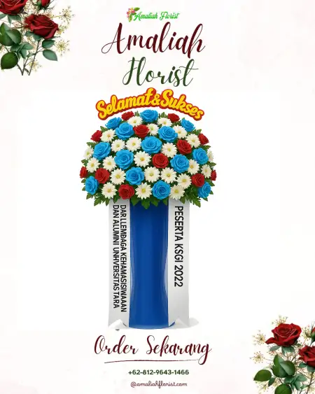Standing Flowers Menara Danareksa Jakarta